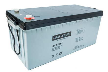 Аккумулятор CHALLENGER A12-200 | 218 Ач | 12В AGM