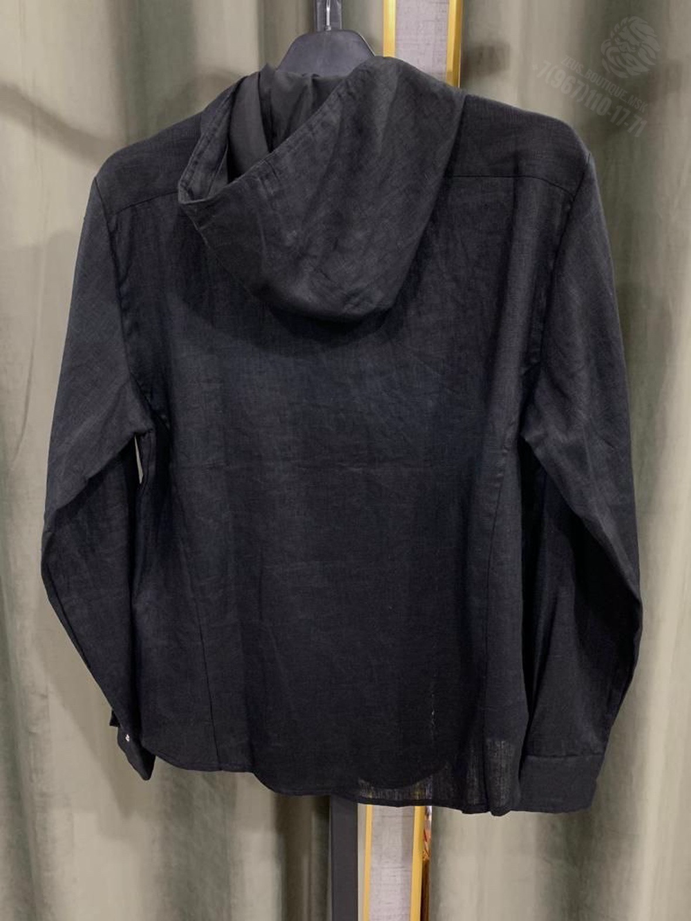 Рубашка с капюшоном Kiton