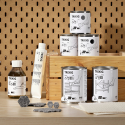 IKEA TRIXIG  (ИКЕА ТРИКСИГ)  -  Масло для дерева для внутренних работ 250 мл