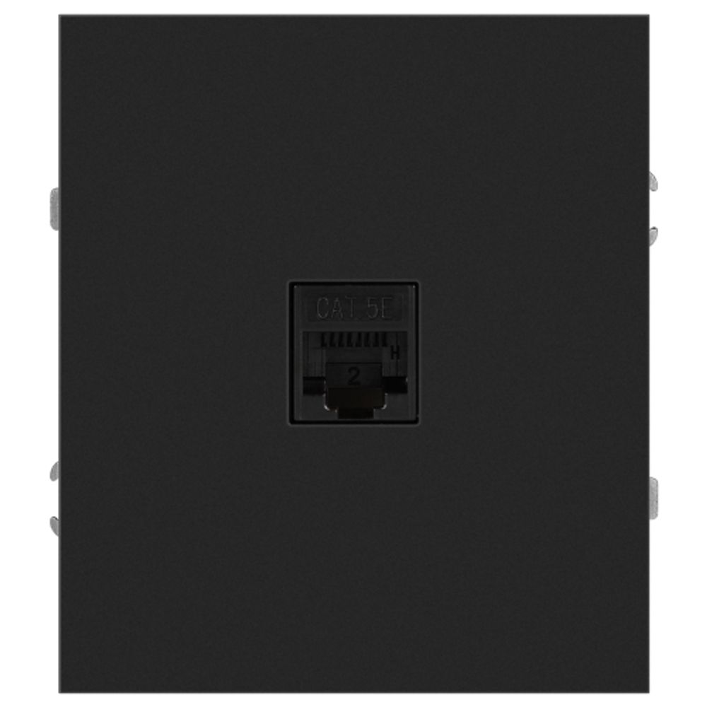 Розетка ЭРА Arktik 16-3107-05 информационная RJ45 антрацит | Эра Arktik