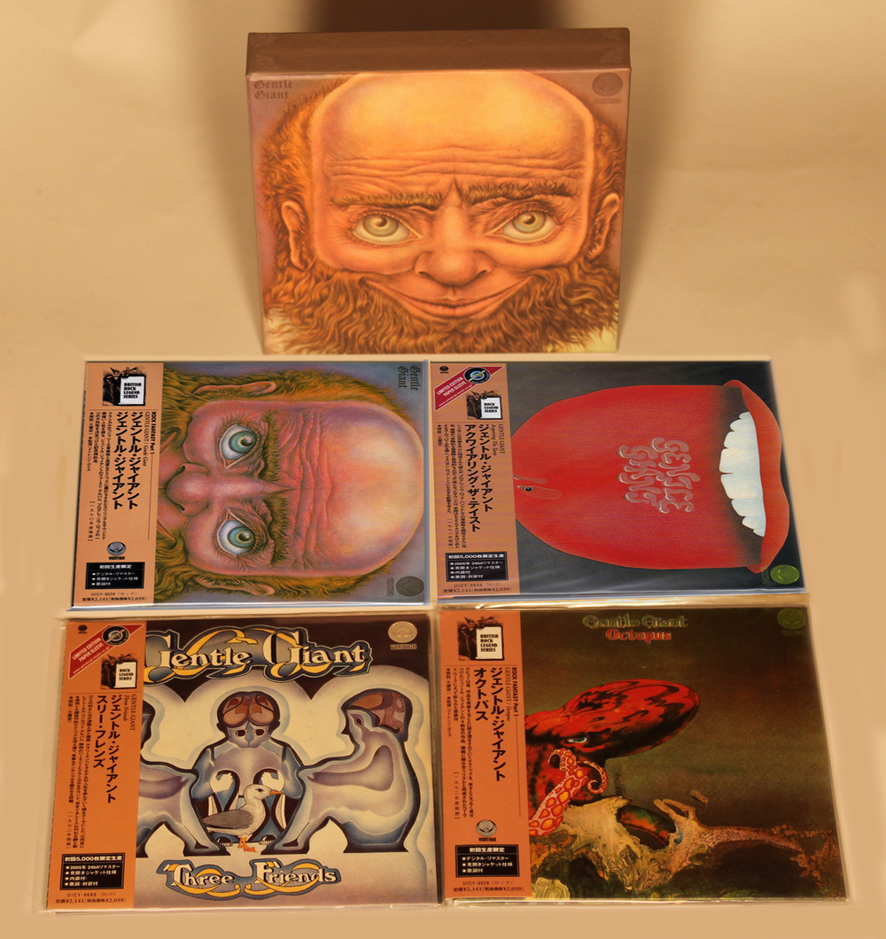 Комплект / Gentle Giant (4 Mini LP CD + Box)