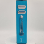 Бритва Gillette "Venus Smooth", голубая, Польша, 3 лезвия, 2 кассеты, голубая