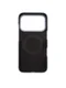 Карбоновый чехол для IPhone 17 Pro with MagSafe черный полоска (Black)