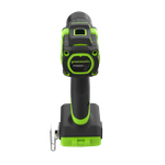 Дрель-шуруповерт акк. Greenworks DD350, 24V, б/щет, 27/50 Нм, 0-500 / 0-1900 об/мин, 1,5-13мм, без АКБ и ЗУ (DD35000)