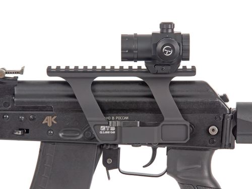 Коллиматорный прицел Target Optic 1x21, на Weaver/Picatinny, закрытого типа, красная марка, точка 2 MOA, CR1620, алюминий, 135 г