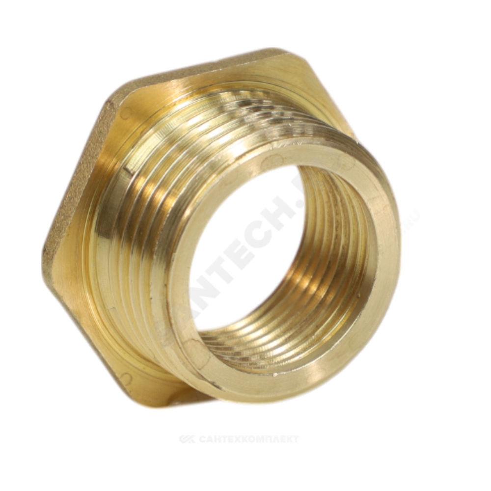 Футорка латунь Ду 25х15 (1"х1/2") НР/ВР R93 Giacomini R93Y010