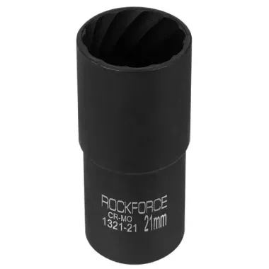 Головка ударная двухсторонняя 1/2'', 21мм (6/12гр.) RockFORCE RF-1321-21