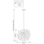 Подвесная люстра Lightstar Extra L1P721134