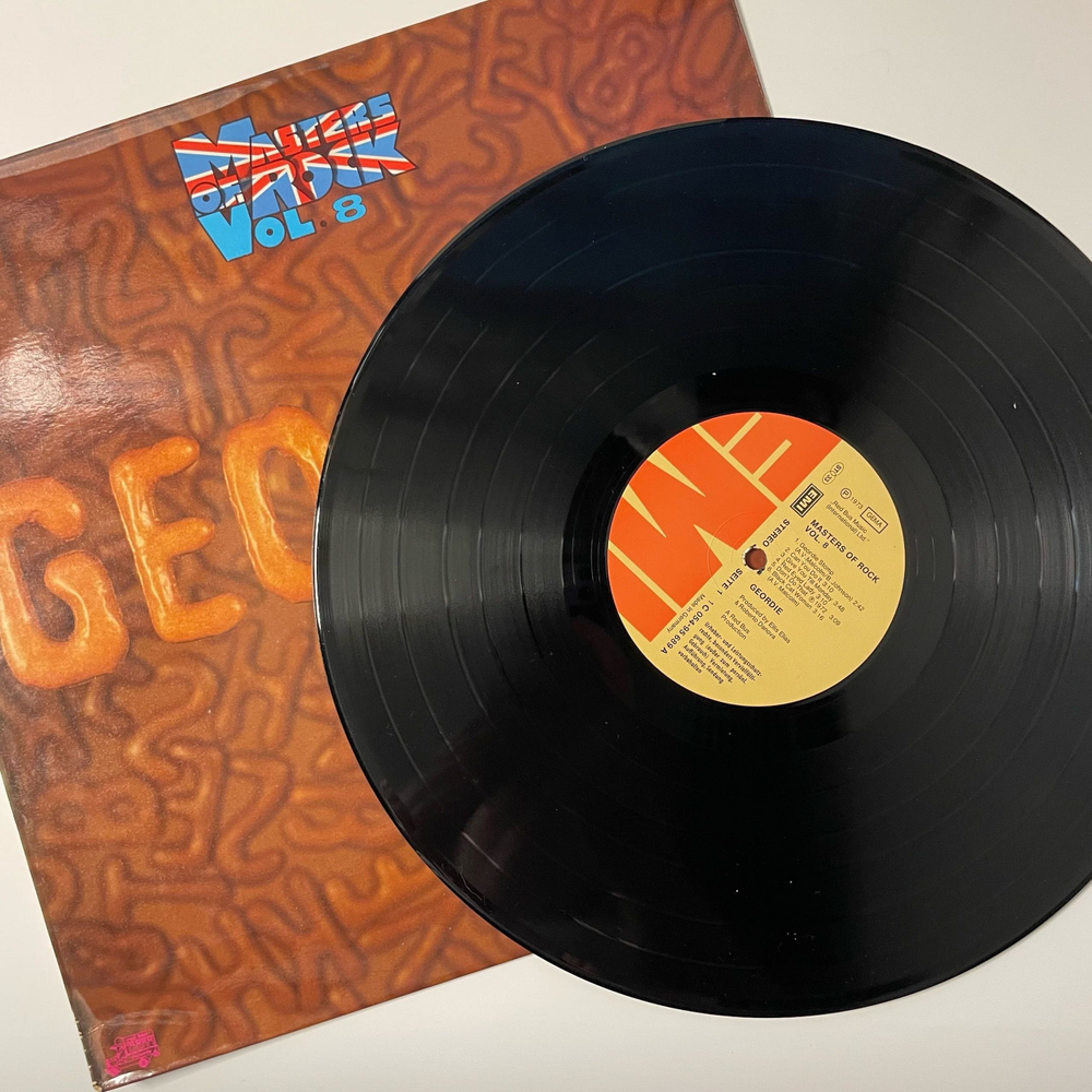 Винтажная виниловая пластинка LP Geordie Masters Of Rock Vol. 8 (Германия 1973)