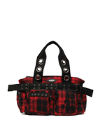 Сумка Devon Red Tartan Multi Pockets