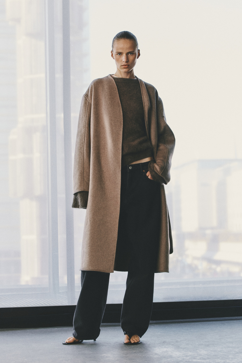 Пальто из шерстяной смеси - H&M