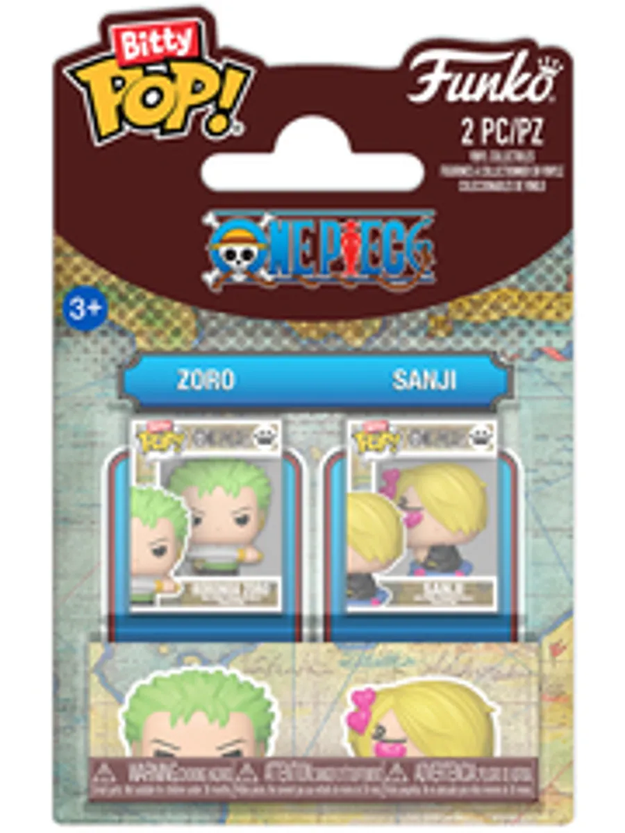 Funko Bitty POP! One Piece: Zoro and Sanji (2 pack)