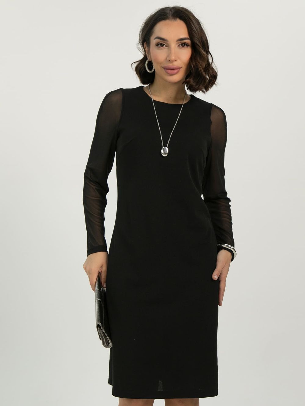 Платье Всегда леди (черное) П16506-8М LT Collection