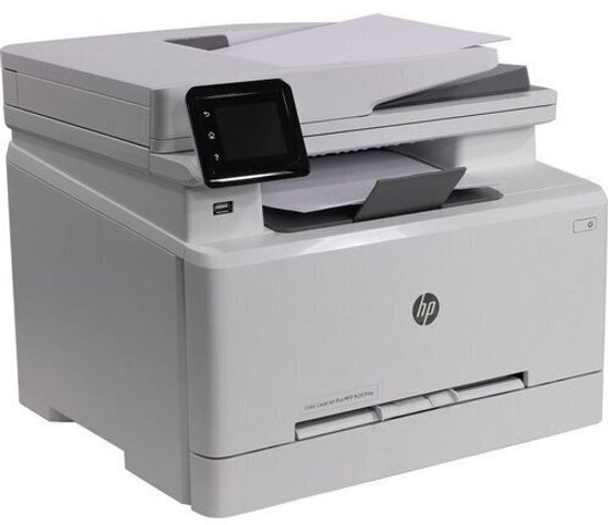 МФУ лазерное HP  Color LaserJet Pro MFP M283fdw (7KW75A) {A4, 21стр/мин, 600x600 dpi, 256Мб, duplex, сетевой, WiFi, USB2.0, AirPrint)