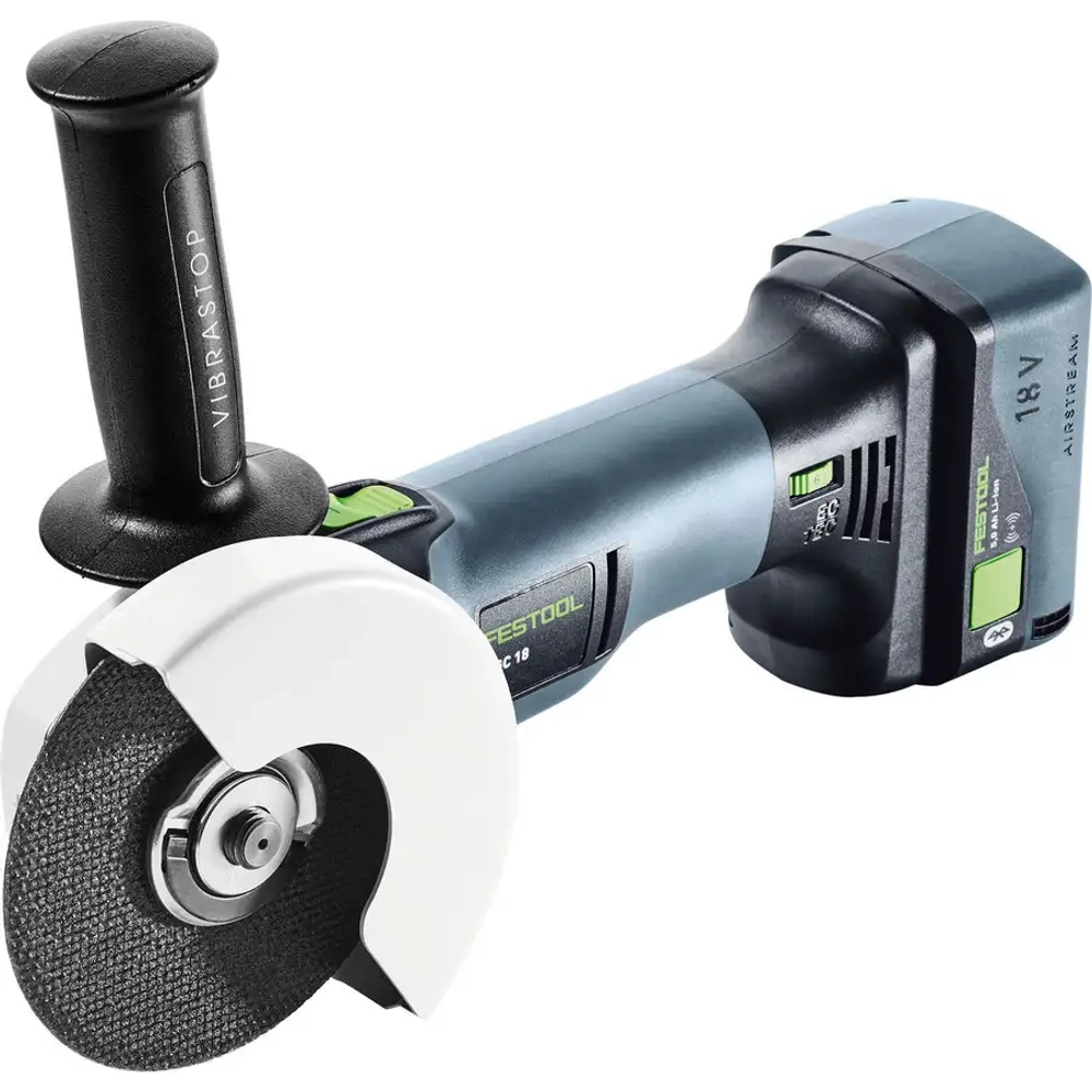 Аккумуляторная угловая шлифовальная машина AGC 18-125 5,0 EBI-Plus FESTOOL 577700