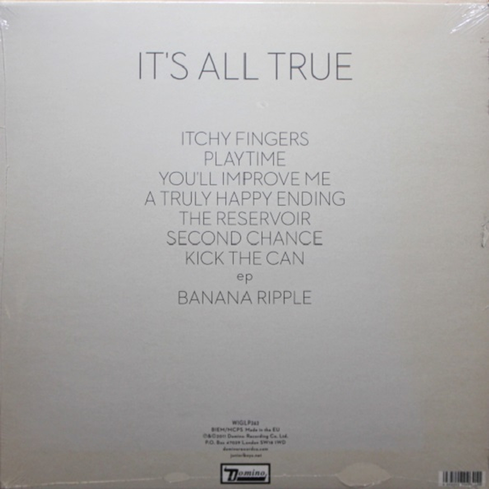 Junior Boys / It's All True (2LP)