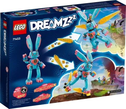 Конструктор LEGO DREAMZzz 71453 Иззи и Банч-кролик