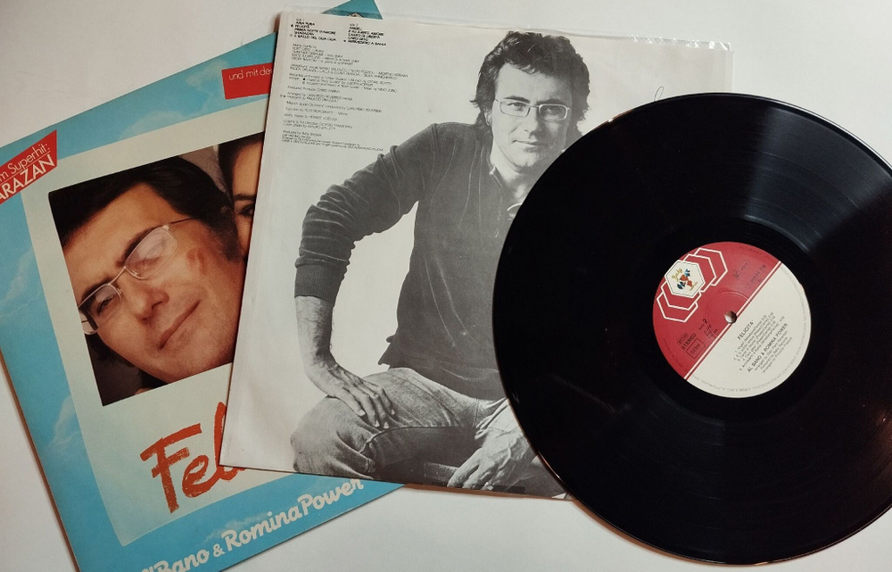 Винтажная виниловая пластинка LP Al Bano and Romina Power Felicita (Germany 1982)