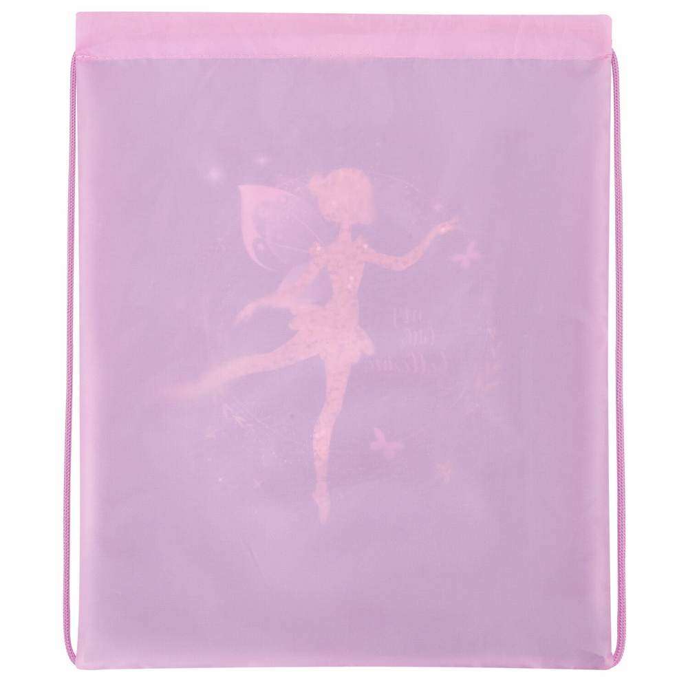 Мешок для обуви BRAUBERG KIDS, с петлей, 42х34 см, "Gold fairy", 272414