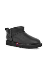 MEN'S ULTRA MINI MEN LEATHER Black
