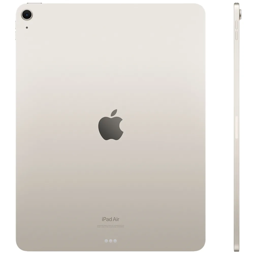 Планшет Apple iPad Air 13" M2 (2024) Wi-Fi + Cellular 256GB, Starlight (Сияющая звезда)