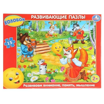 Развив. пазлы "Колобок" (Умка)
