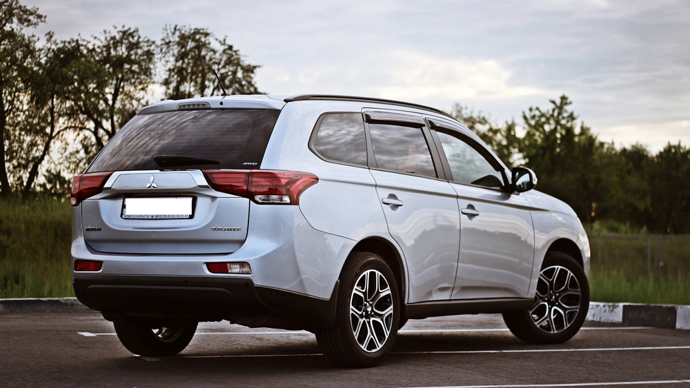 Порог Mitsubishi Outlander 3 (1мм)