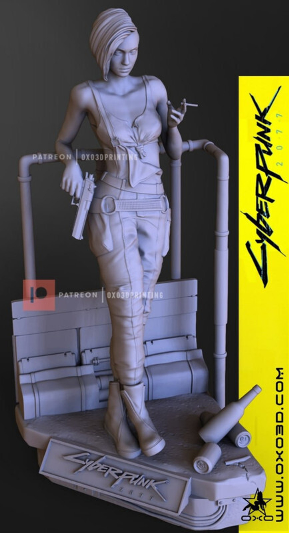 Джуди Альварес Judy Alvarez Cyberpunk Киберпанк Коллекционная Фигурка Аниме