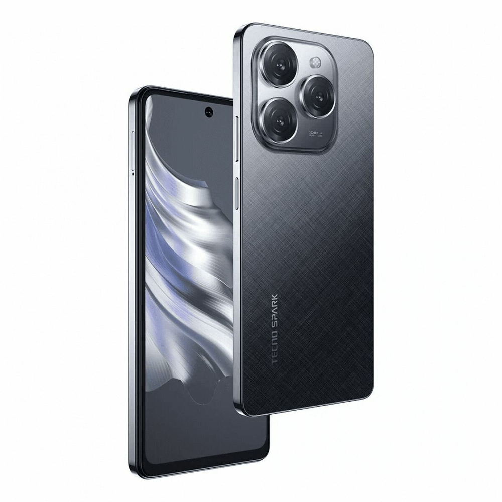 Смартфон TECNO Spark 20 Pro 8/256 ГБ RU, Dual nano SIM, Moonlit Black