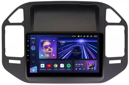 Магнитола для Mitsubishi Pajero 3, Montero 3 1999-2006 (рамка черная) - Teyes CC3L на Android 10, CarPlay, 4G SIM-слот