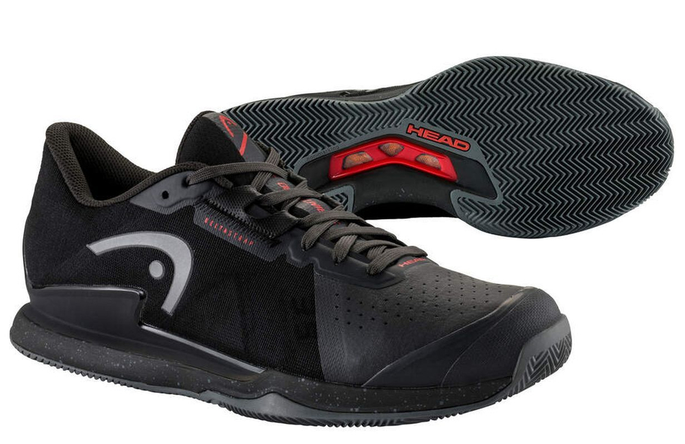 Мужские теннисные кроссовки Head Sprint Pro 3.5 Clay - black/red