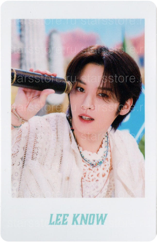 Фотокарта Lee Know Stray Kids POPUP STORE 2023 (A ver)