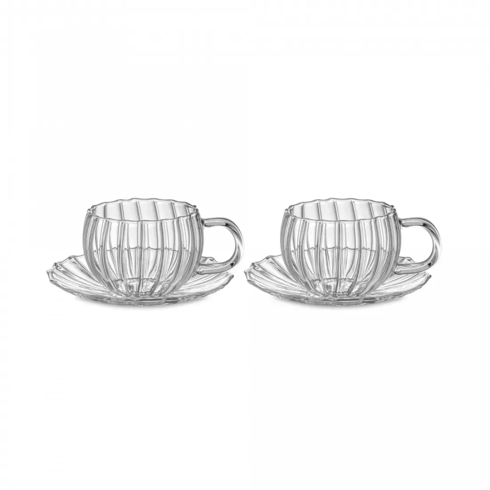 Набор для кофе 4 предмета IVV Coffee&Tea прозрачный