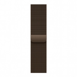 Apple Watch S12 46 mm Dark Bronze Aluminum Case | Dark Bronze Milanese Loop