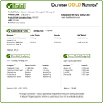 California Gold Nutrition, комплекс витаминов группы K, 60 растительных капсул