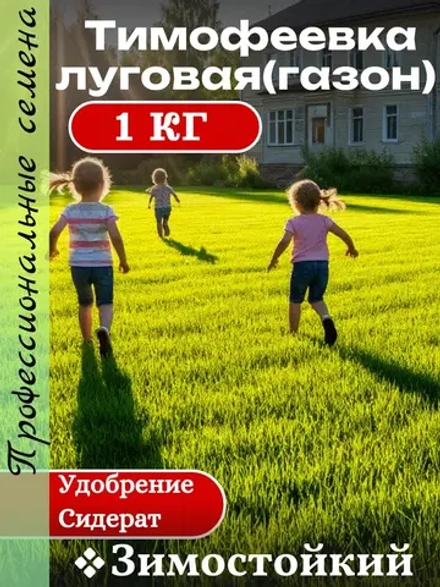 Тимофеевка луговая (газон) - 1кг