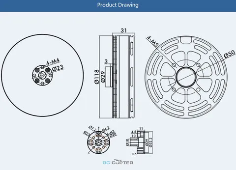 T-Motor MN1010 KV90