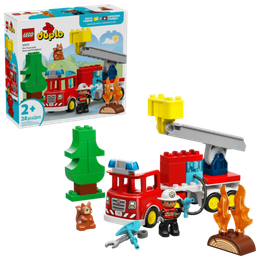 Конструктор LEGO Duplo 10473 Fire Truck with Hose and Firefighter