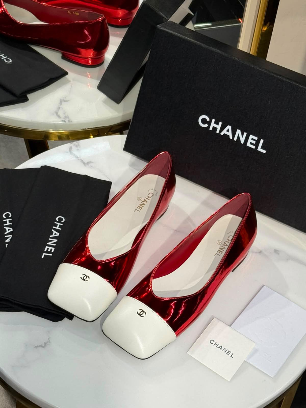 Туфли Балетки Chanel