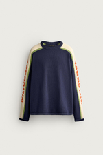 СВИТЕР JACQUARD С КОНТРАСТНЫМИ ПОЛОСАМИ — ZARA