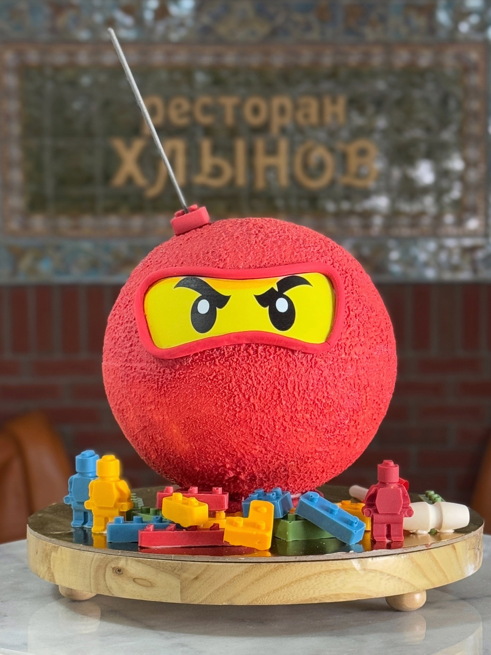 Торт шар №201