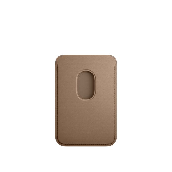 Чехол - бумажник Apple iPhone FineWoven Wallet with MagSafe Taupe ( Глиняный)