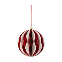 Набор новогодних украшений из бумаги Винтажное Рождество из коллекции New Year Essential, 4шт.