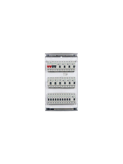 Бокс навесной ОП City9 Box 3 ряда 36мод. с прозр. дверцей SE EZ9E312S2SRU