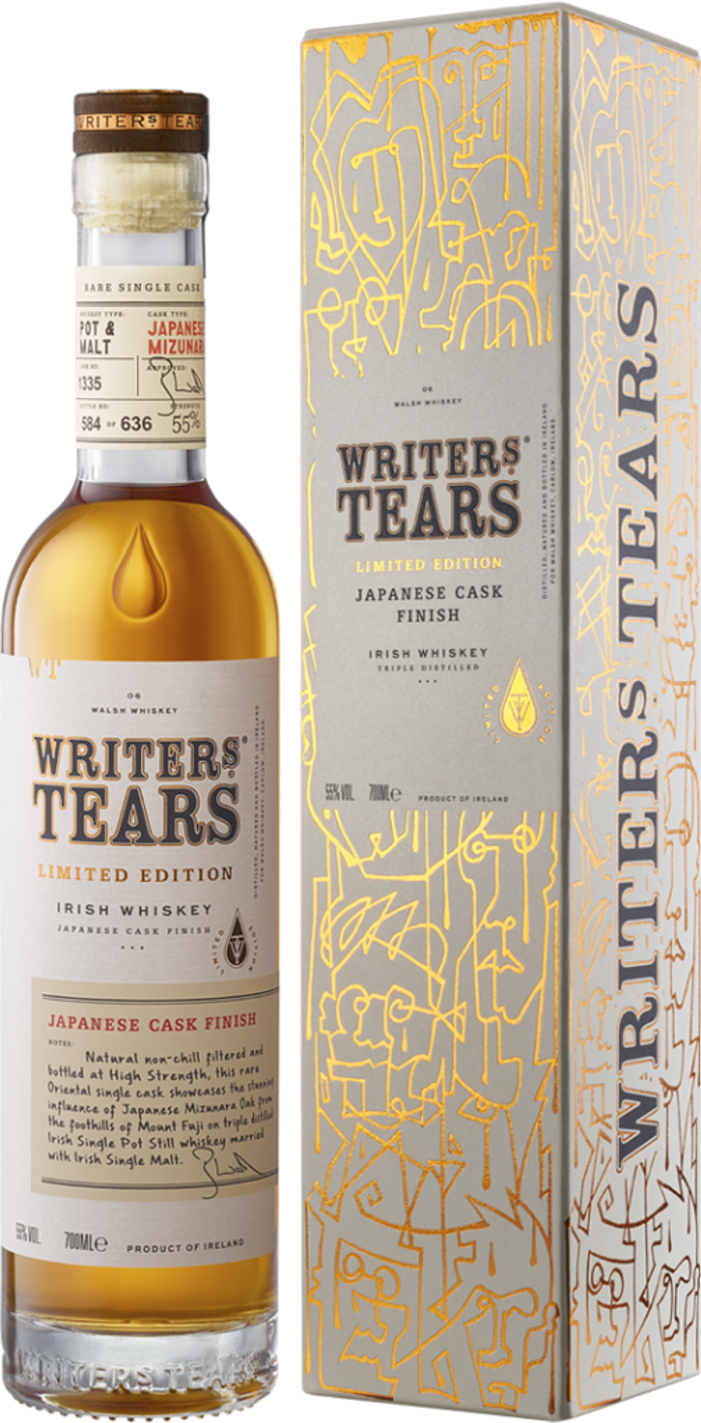 Виски Writer's Tears Japanese Cask Finish, 0.7 л