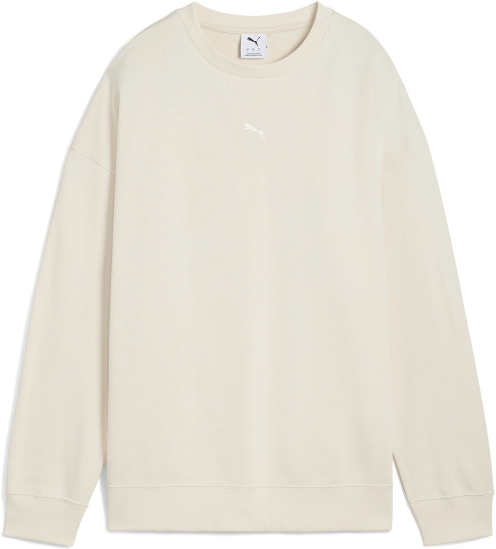 Толстовка женская PUMA ESS Oversized Crew TR