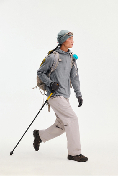 Худи Nothomme Monterest Primaloft Half-Zip серый