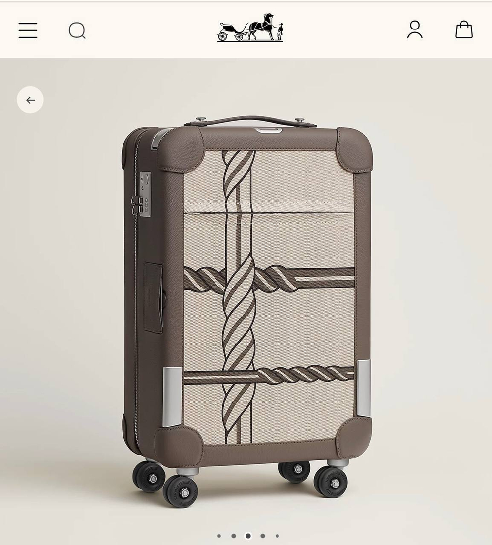 Чемодан Hermes R.M.S Cabin Suitcase