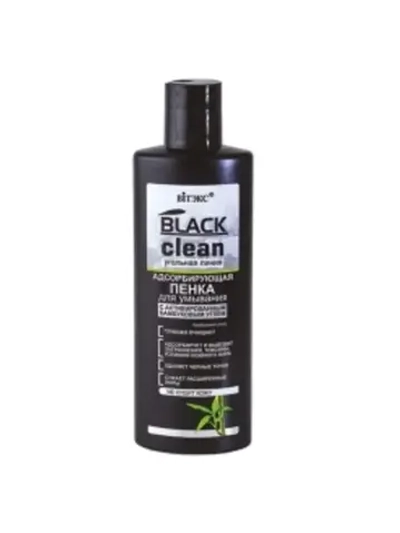 Пенка для умывания ВИТЕКС Black Clean адсорбирующая 200мл