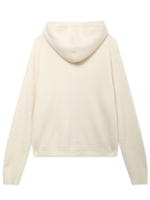Толстовка С Капюшоном На Молнии Waffle Cashmere Zip Hood